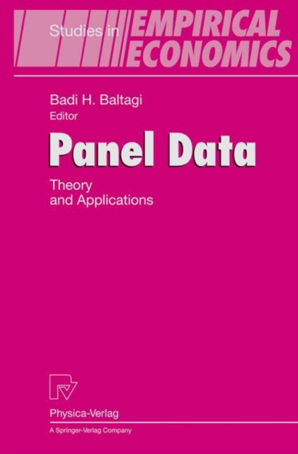 Panel Data : Theory and Applications, Hardback Book