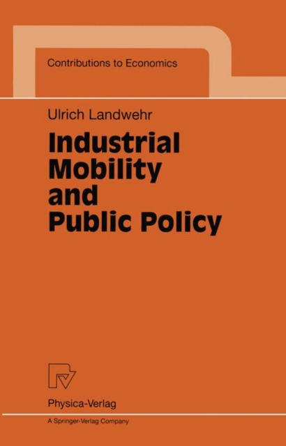 Industrial Mobility and Public Policy, Paperback / softback Book