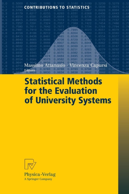 Statistical Methods for the Evaluation of University Systems, Paperback / softback Book