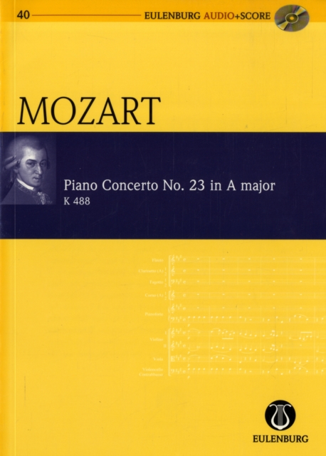 PIANO CONCERTO NO. 23 A MAJOR  K 488, Paperback Book