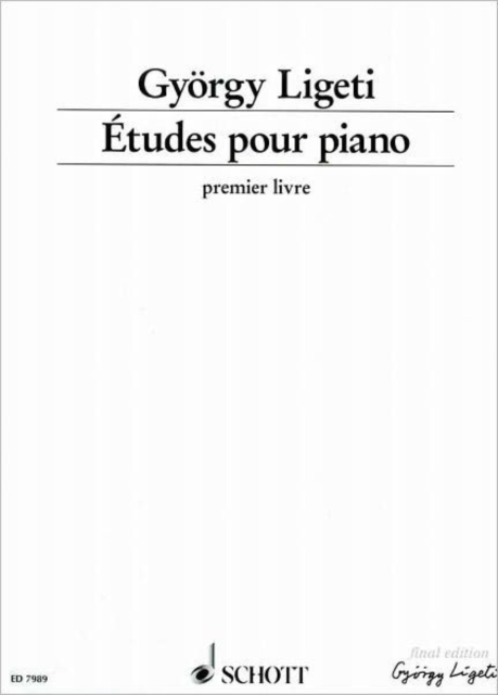 Etudes pour Piano : Premier livre. Vol. 1. Piano., Sheet music Book