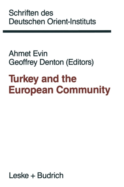 Turkey and the European Community, Paperback / softback Book