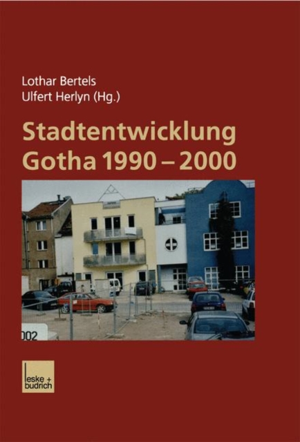 Stadtentwicklung Gotha 1990-2000, Mixed media product Book