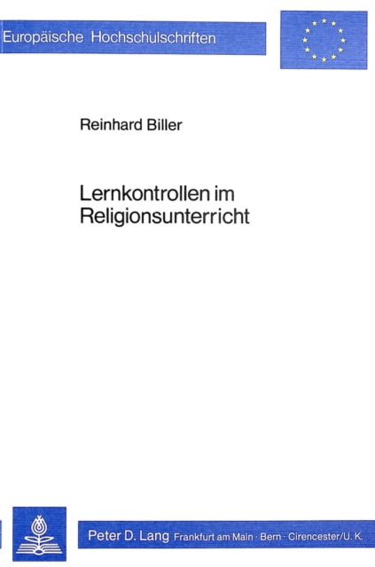 Lernkontrollen im Religionsunterricht, Paperback Book