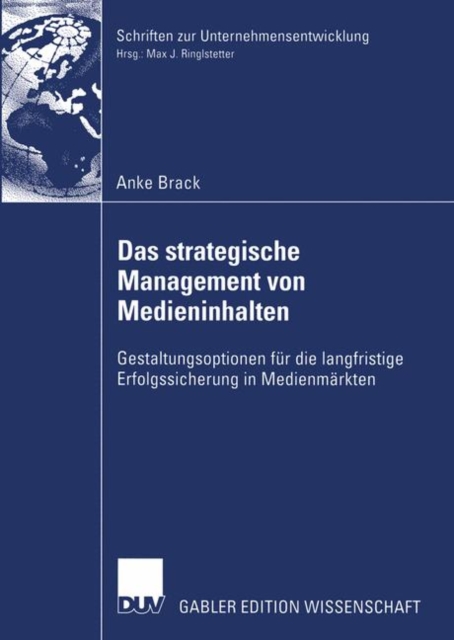 Das Strategische Management von Medieninhalten, Paperback / softback Book