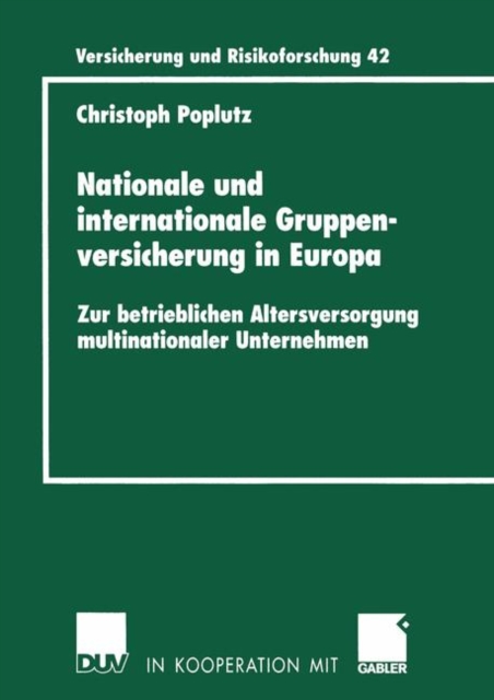 Nationale und Internationale Gruppenversicherung in Europa, Paperback / softback Book