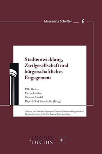 Stadtentwicklung, Zivilgesellschaft und b?rgerschaftliches Engagement, Paperback / softback Book