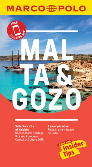 Malta and Gozo Marco Polo Pocket Travel Guide 2018 - with pull out map, Paperback / softback Book