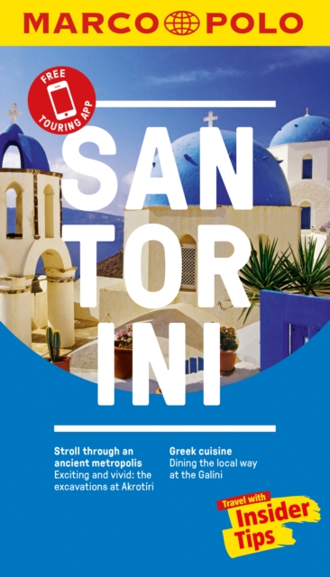 Santorini Marco Polo Pocket Travel Guide 2018 - with pull out map, Paperback / softback Book