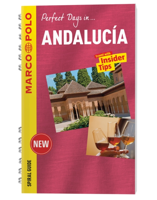Andalucia Marco Polo Travel Guide - with pull out map, Spiral bound Book