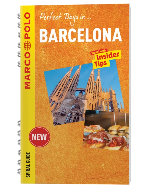 Barcelona Marco Polo Travel Guide - with pull out map, Spiral bound Book