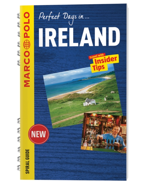 Ireland Marco Polo Travel Guide - with pull out map, Spiral bound Book