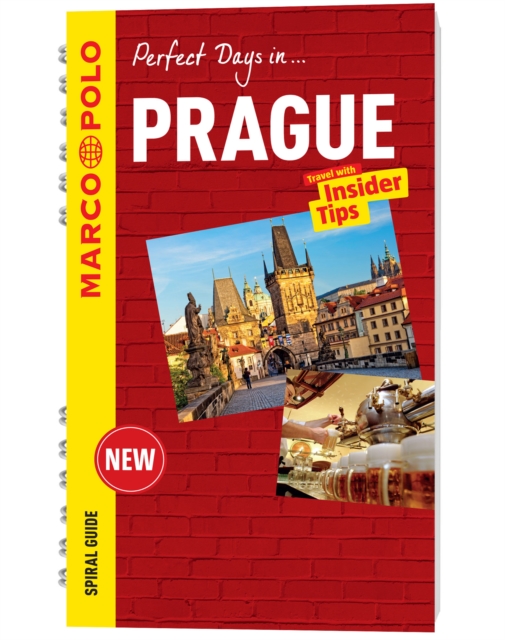 Prague Marco Polo Travel Guide - with pull out map, Spiral bound Book