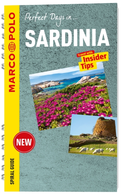 Sardinia Marco Polo Travel Guide - with pull out map, Spiral bound Book