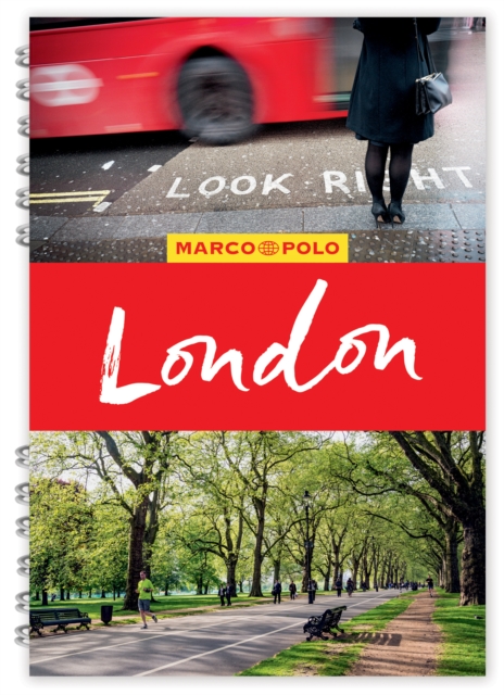 London Marco Polo Travel Guide - with pull out map, Spiral bound Book