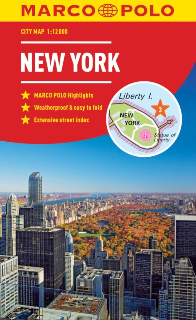 New York Marco Polo City Map 2018 - pocket size, easy fold, New York street map, Paperback / softback Book
