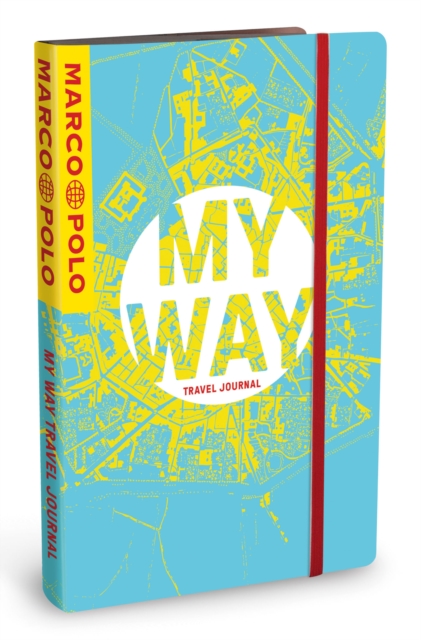 MY WAY Travel Journal (City Map Cover), Paperback / softback Book