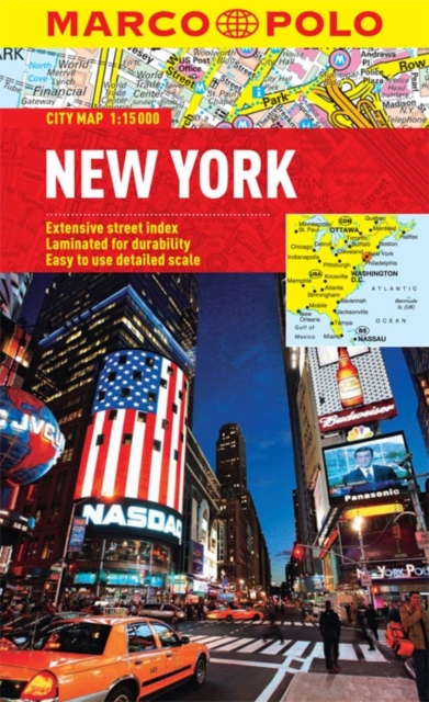 New York Marco Polo City Map, Sheet map, folded Book