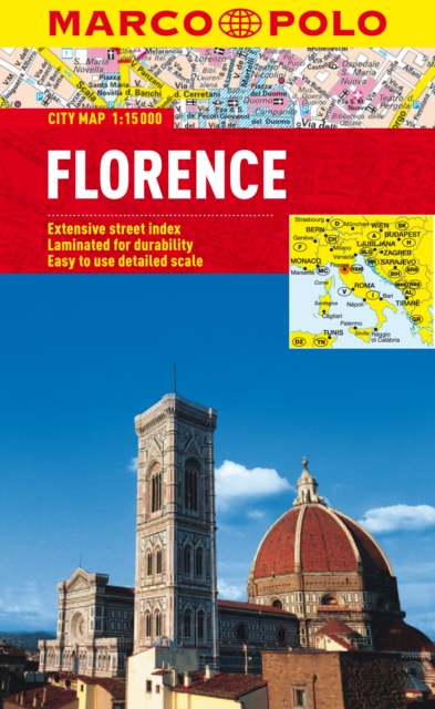 Florence City Map, Sheet map, folded Book