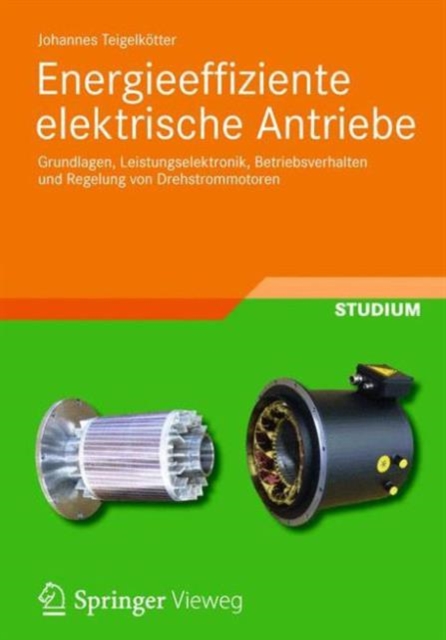 Energieeffiziente elektrische Antriebe : Grundlagen, Leistungselektronik, Betriebsverhalten und Regelung von Drehstrommotoren, Paperback Book