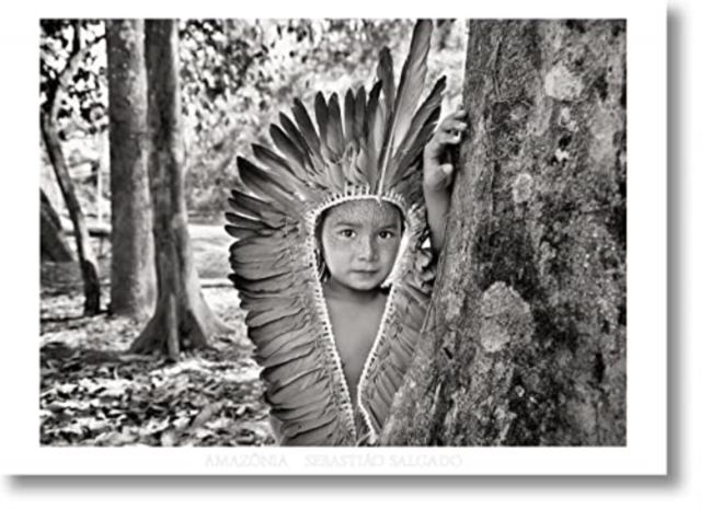 Salgado. Amazonia. Poster 'Yawanawa Girl', Postcard book or pack Book