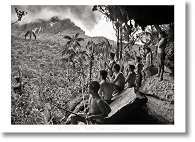 Sebastiao Salgado. Amazonia. Poster 'Yanomani Men', Postcard book or pack Book