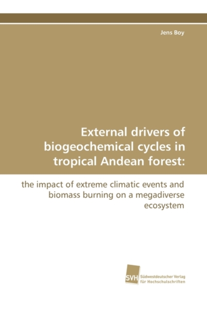 External Drivers of Biogeochemical Cycles in Tropical Andean Forest, Paperback / softback Book