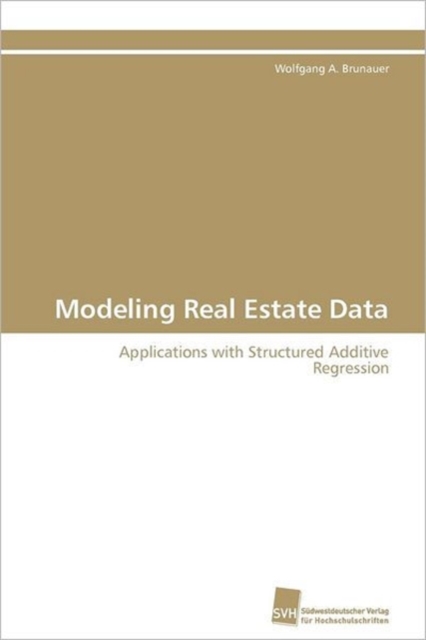 Modeling Real Estate Data, Paperback / softback Book