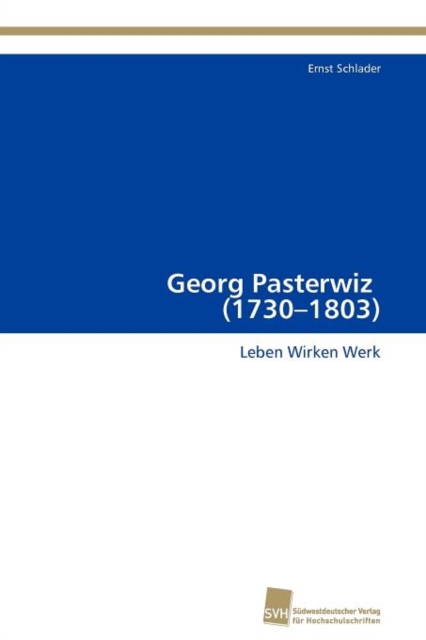 Georg Pasterwiz (1730-1803), Paperback / softback Book