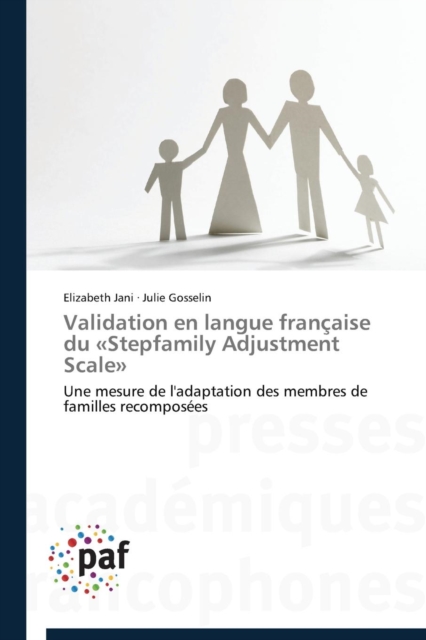 Validation En Langue Francaise Du Stepfamily Adjustment Scale, Paperback / softback Book