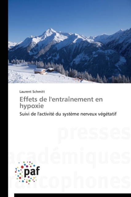 Effets de l'Entrainement En Hypoxie, Paperback / softback Book