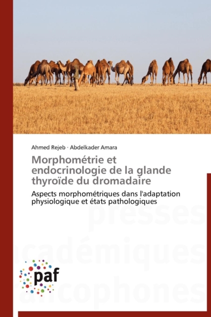 Morphometrie Et Endocrinologie de la Glande Thyroide Du Dromadaire, Paperback / softback Book
