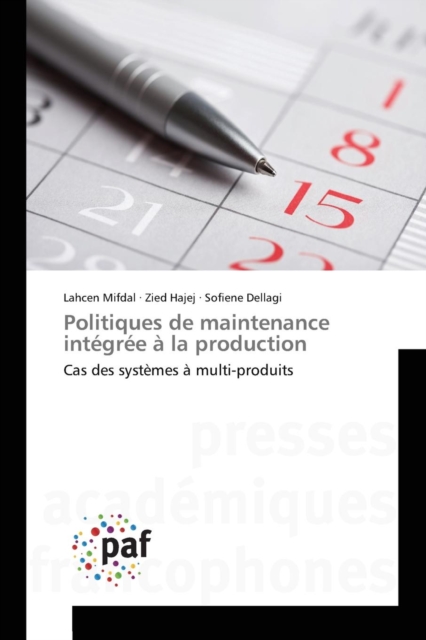 Politiques de Maintenance Integree A La Production, Paperback / softback Book