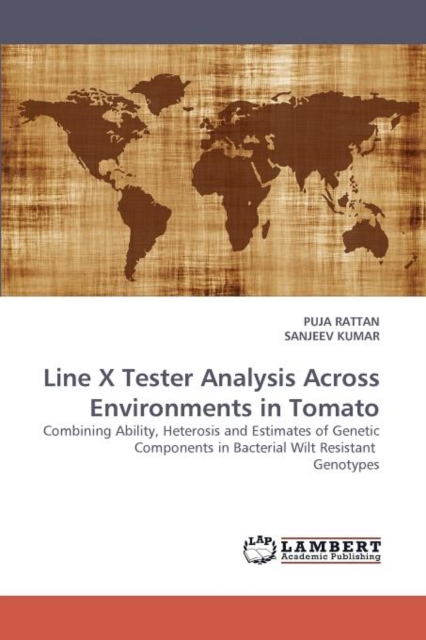 Line X Tester Analysis Across Environments in Tomato, Paperback / softback Book