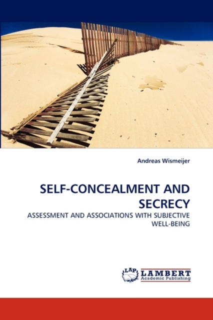 Self-Concealment and Secrecy, Paperback / softback Book