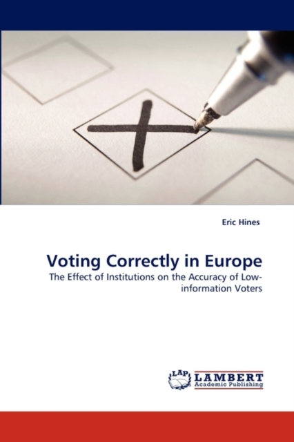 Voting Correctly in Europe, Paperback / softback Book