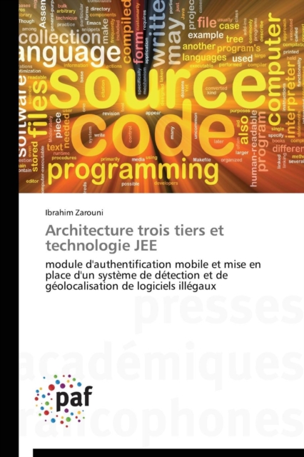 Architecture Trois Tiers Et Technologie Jee, Paperback / softback Book