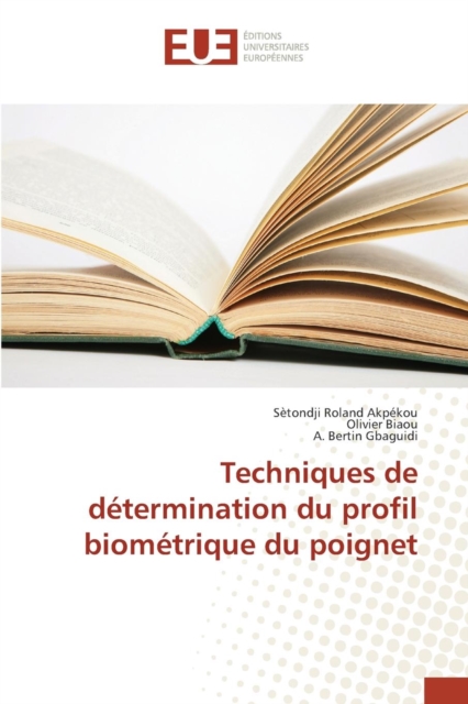 Techniques de Determination Du Profil Biometrique Du Poignet, Paperback / softback Book