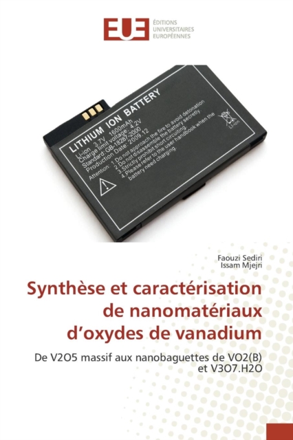 Synthese Et Caracterisation de Nanomateriaux D Oxydes de Vanadium, Paperback / softback Book