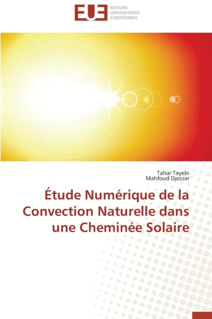 tude Num rique de la Convection Naturelle Dans Une Chemin e Solaire, Paperback / softback Book
