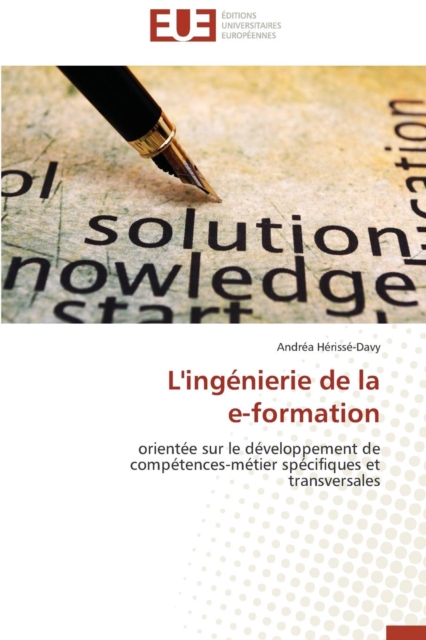 L'Ing nierie de la E-Formation, Paperback / softback Book