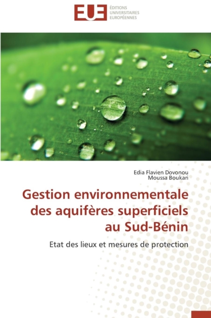 Gestion Environnementale Des Aquif res Superficiels Au Sud-B nin, Paperback / softback Book