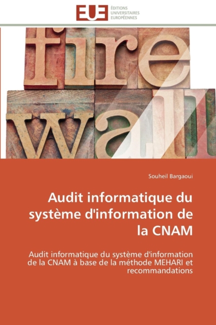 Audit Informatique Du Syst me d'Information de la Cnam, Paperback / softback Book
