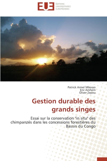 Gestion Durable Des Grands Singes, Paperback / softback Book