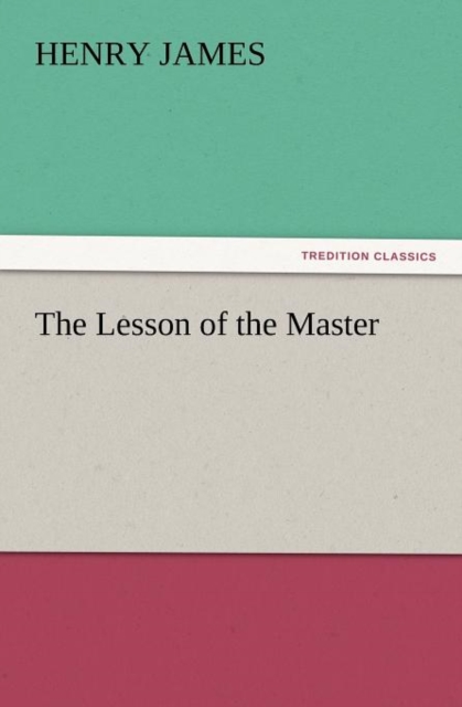 The Lesson of the Master, Paperback / softback Book