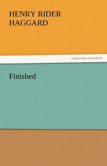 Finished, Paperback / softback Book