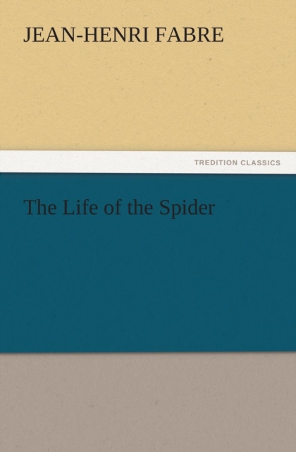 The Life of the Spider, Paperback / softback Book