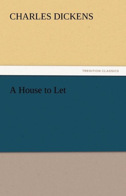 A House to Let, Paperback / softback Book