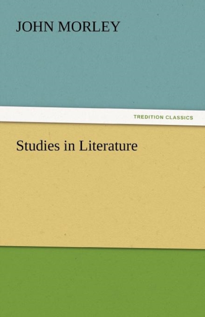 Studies in Literature, Paperback / softback Book