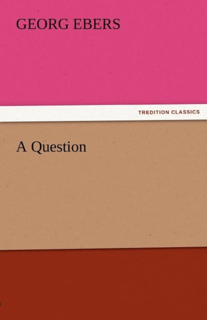 A Question, Paperback / softback Book